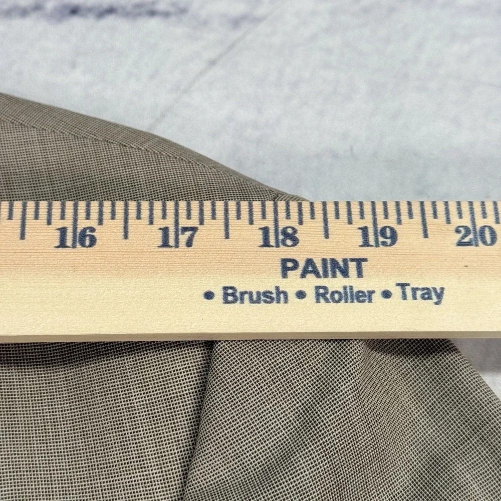 Brooks Brothers 1818 Madison Saxxon Tan Wool Blazer USA Size‎ 39R Single Vent